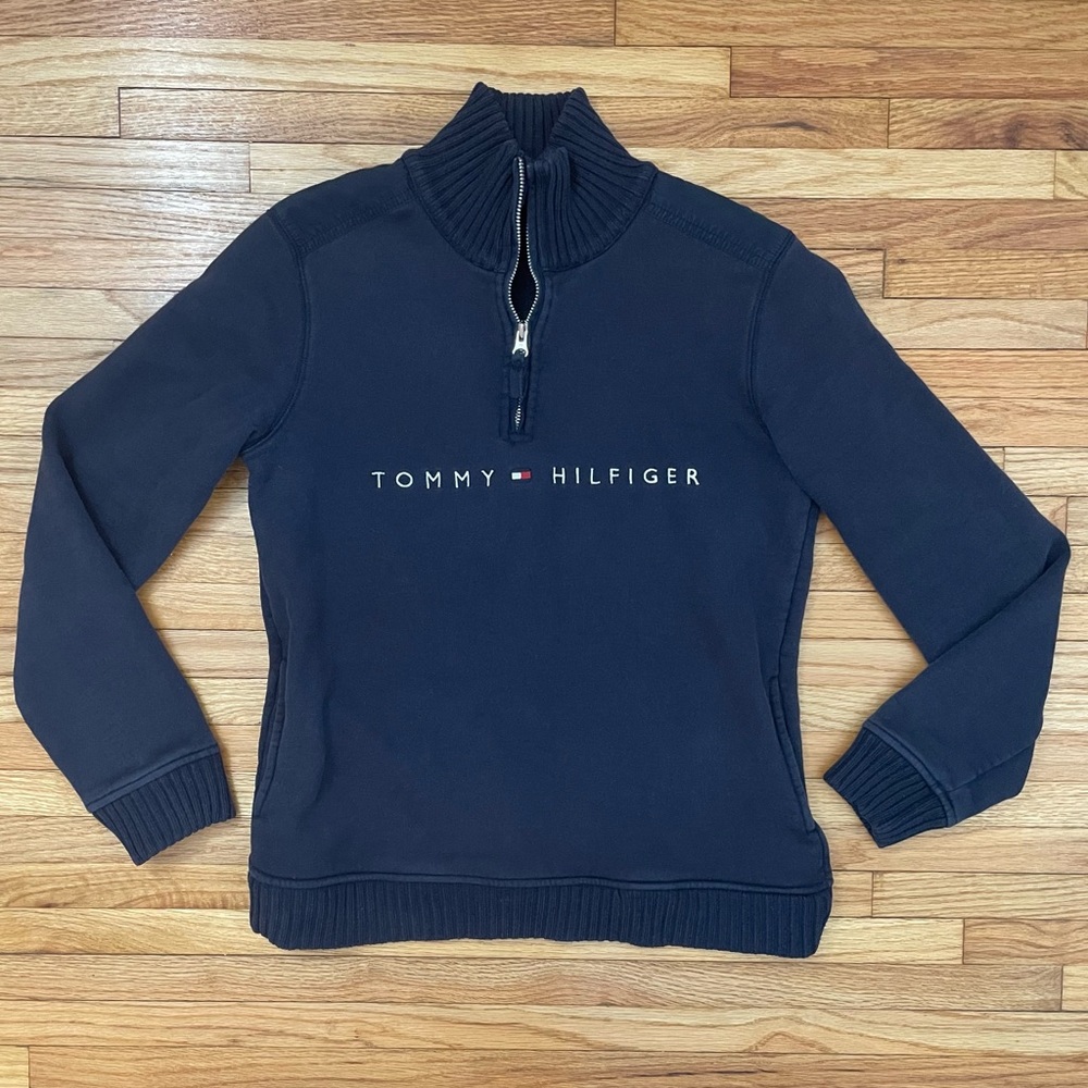 TOMMY HILFIGER 1/2 Zip Pullover Sweatshirt